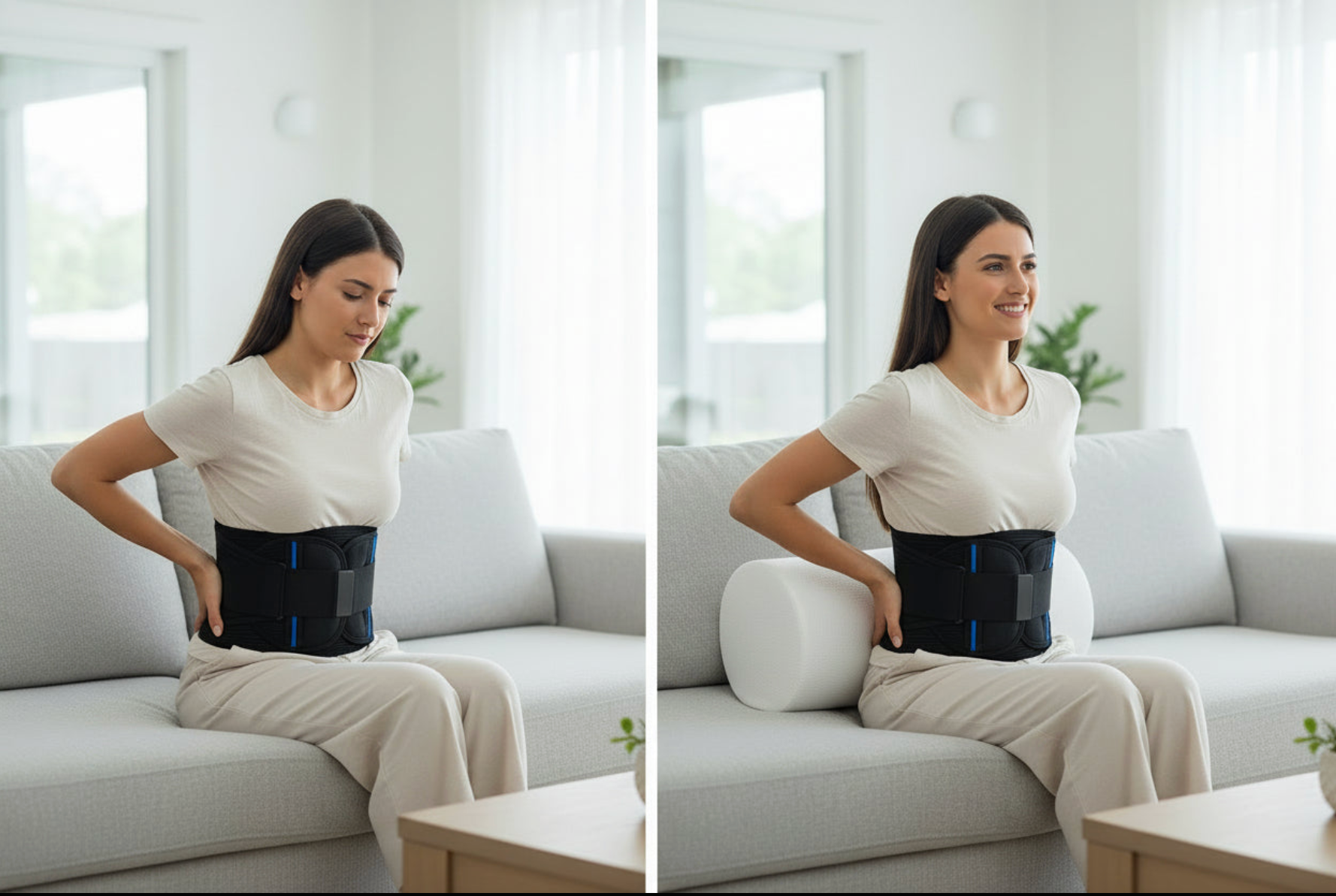 EaseWell Heated Back Brace
